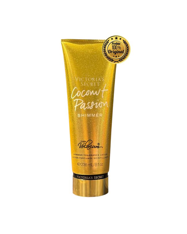  CREME HIDRATANTE COCONUT PASSION SHIMMER VICTORIA SECRET ORIGINAL