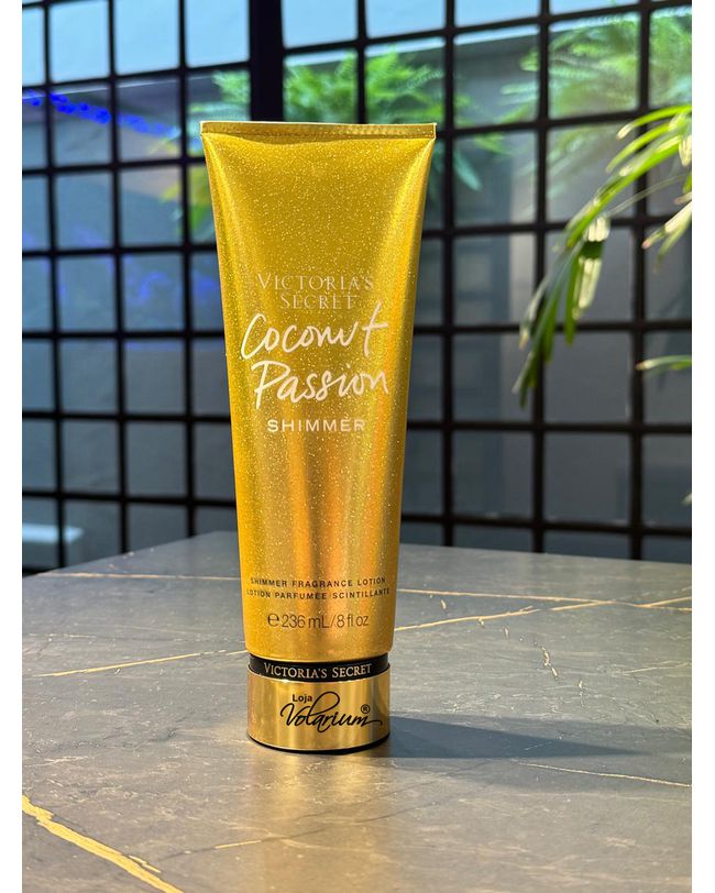  CREME HIDRATANTE COCONUT PASSION SHIMMER VICTORIA SECRET ORIGINAL