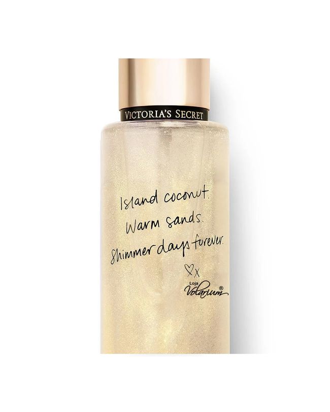 COLONIA BODY SPLASH COCONUT PASSION SHIMMER VICTORIA SECRET ORIGINAL