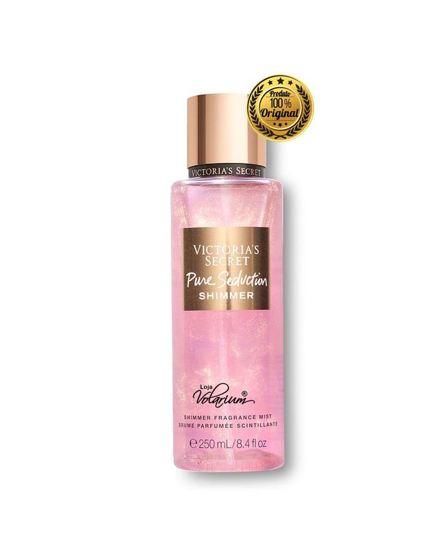 COLONIA BODY SPLASH PURE SEDUCTION COMBRILHO SHIMMER VICTORIA SECRET ORIGINAL