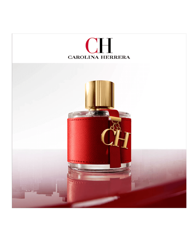 PERFUME CH CAROLINA HERRERA FEMININO EAU DE TOILETTE 100 ML