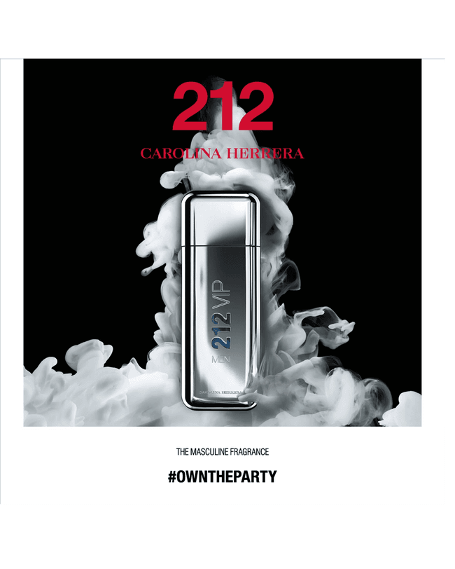PERFUME 212 VIP MEN CAROLINA HERRERA MASCULINO EAU DE TOILETTE 100 ML