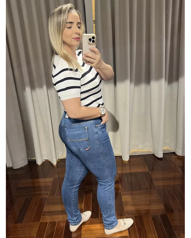 Calça Loopper Feminina Jeans | LOJA VOLARIUM