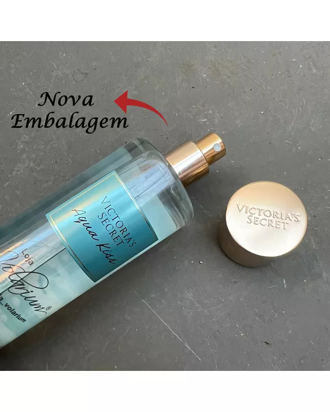 VICTORIA SECRETS AQUA KISS CREME E COLONIA BODY SPLASH | LOJA VOLARIUM