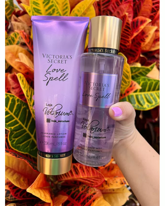 KIT LOVE SPELL VICTORIA SECRET CREME E COLONIA BODY SPLASH