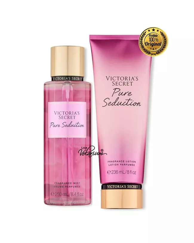 KIT CREME + COLONIA BODY SPLASH PURE SEDUCTION VICTORIA SECRET