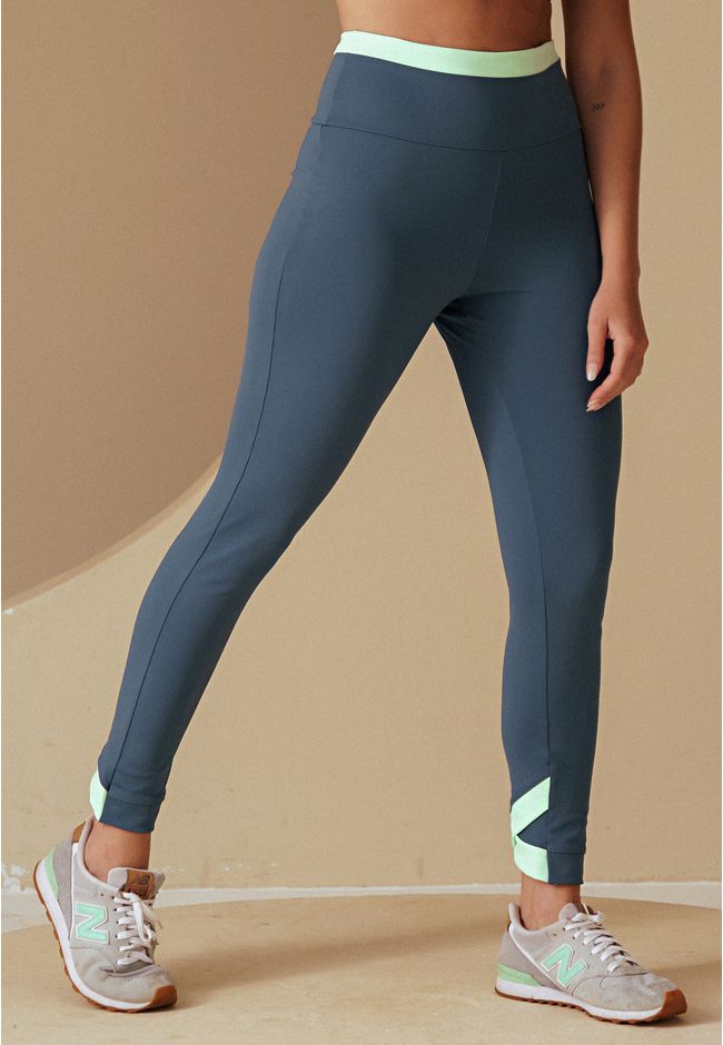 Legging Fitness Frelith - CINZA AZULADO - FRELITH