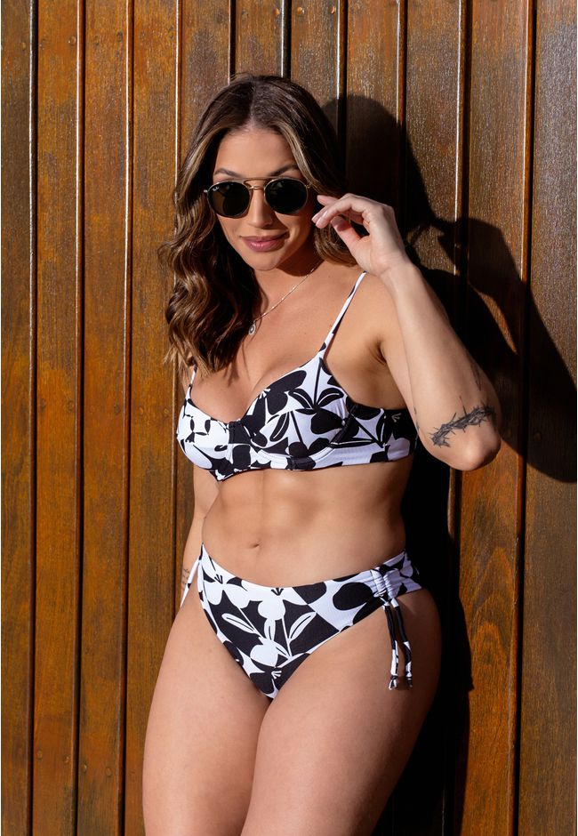 Conjunto Biquini Floral Frelith - ESTAMPADO - FRELITH