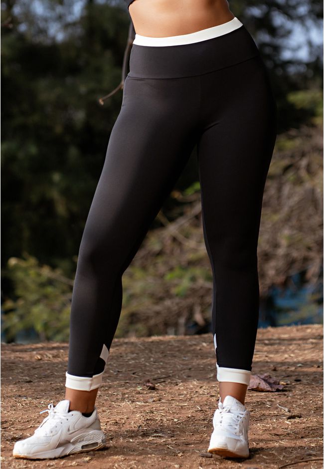 Legging Fitness Frelith Athletic Power - PRETO - FRELITH