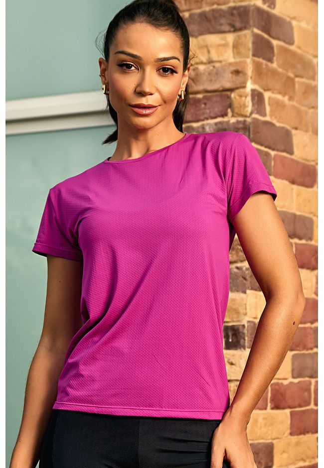 T-shirt Fitness Atena Frelith - ROXO - FRELITH