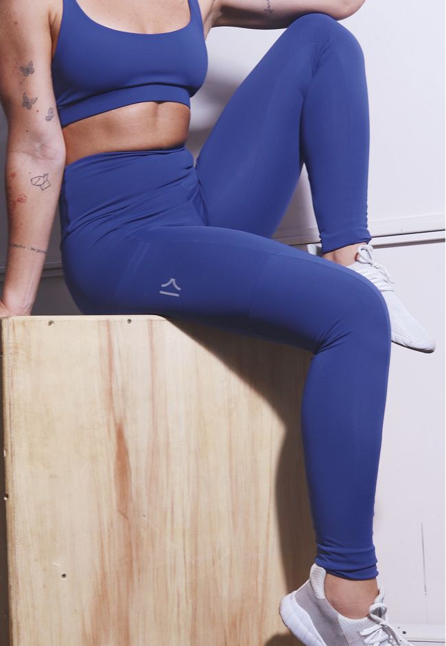 Legging Frelith Rec Bolsos Laterais - AZUL - FRELITH