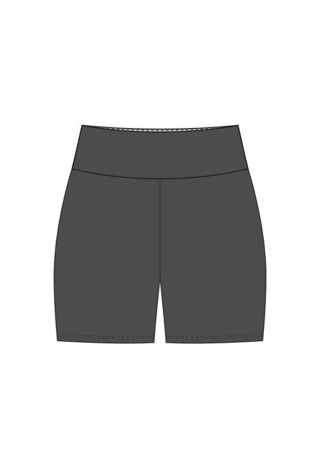 Short Fitness Frelith Liso em Microfibra - PRETO - FRELITH