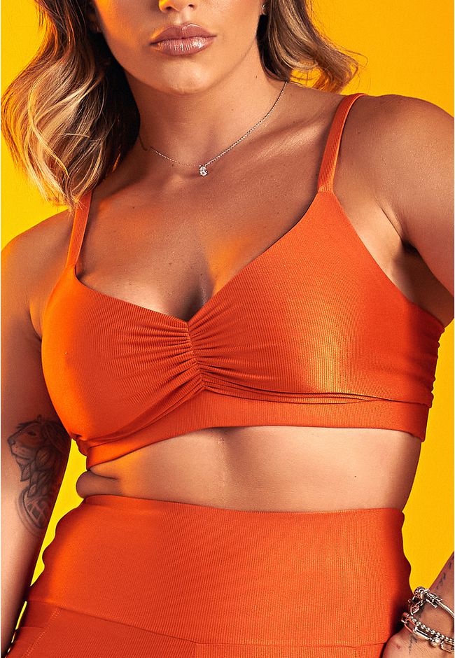 Top Fitness Frelith - LARANJA ESCURO - FRELITH