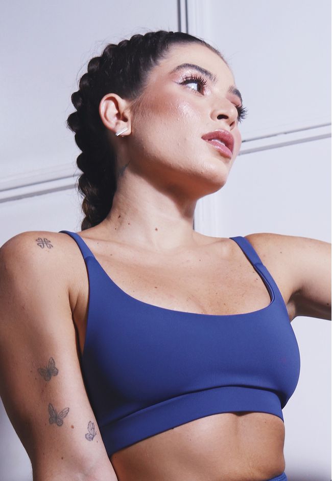 Top Frelith Basic Alcinha - AZUL - FRELITH