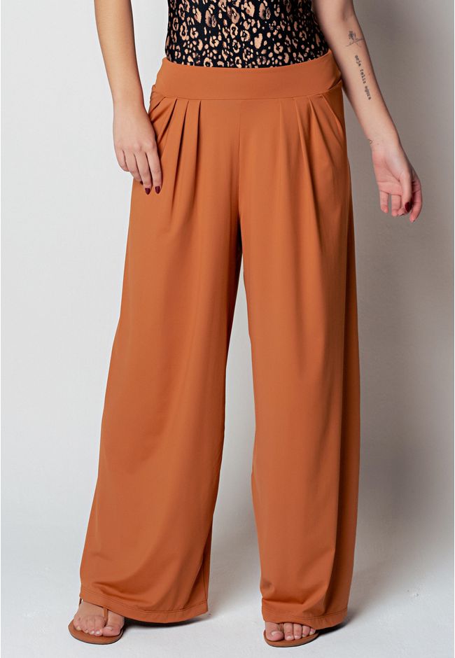 Saída Pantalona Luise Frelith - CARAMELO - FRELITH