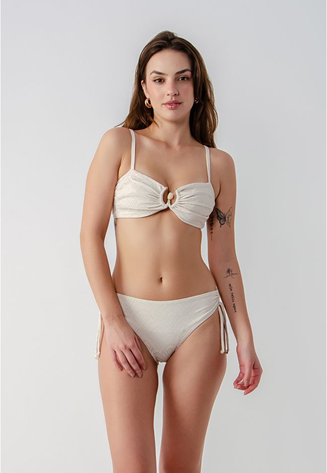 Conjunto Biquini Siena Frelith - OFF WHITE - FRELITH