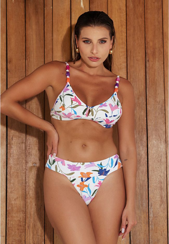 Conjunto de Biquíni Frelith Floral - ESTAMPADA - FRELITH