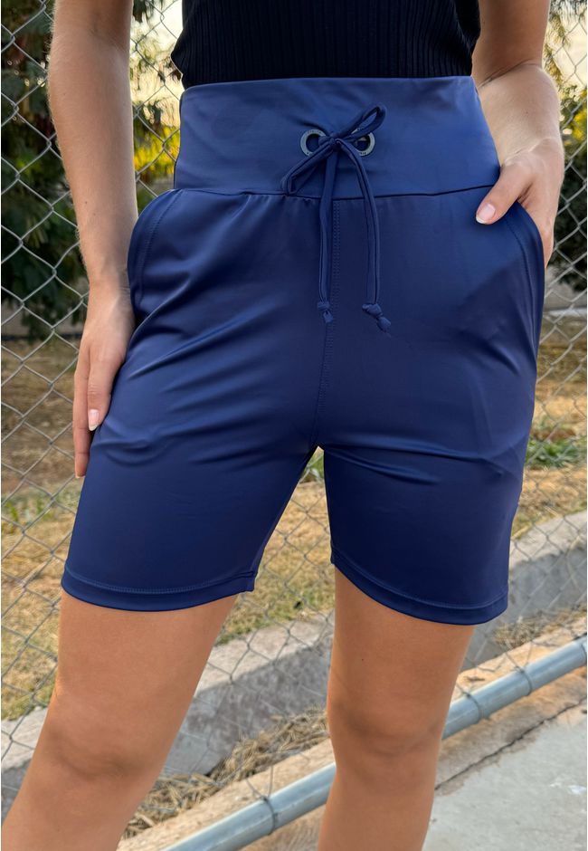 Short Jogger Frelith Atlanta Ilhós em Microfibra -... - FRELITH