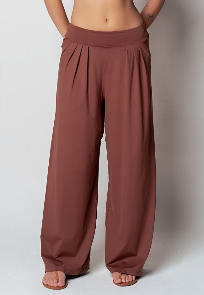 Saída Pantalona Luise Frelith - MARROM - FRELITH