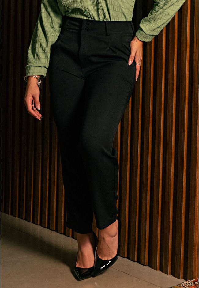 Calça Alfaiataria Frelith - PRETO - FRELITH