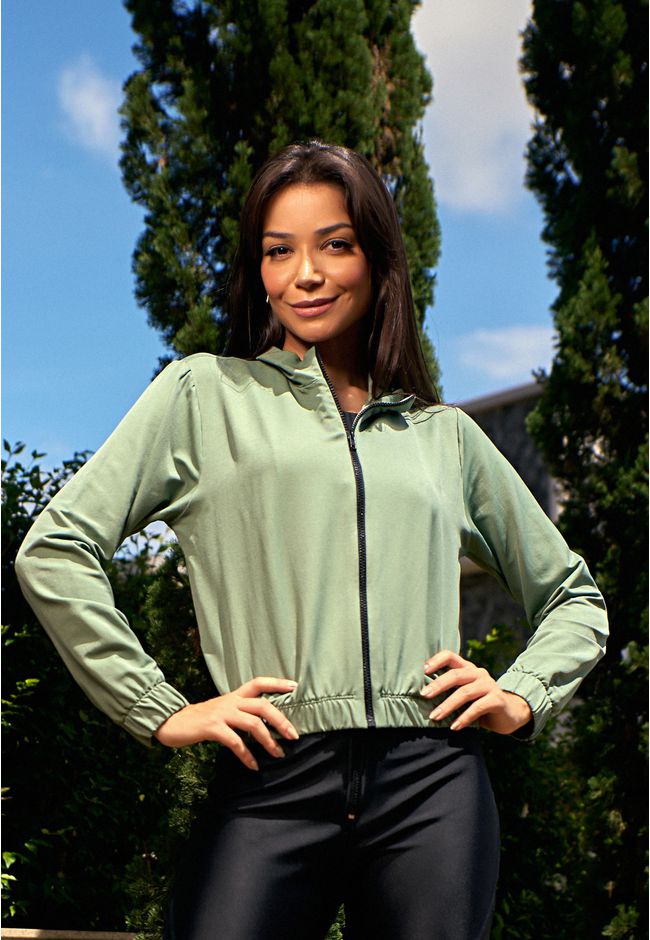 Jaqueta Feminina Frelith - VERDE - FRELITH