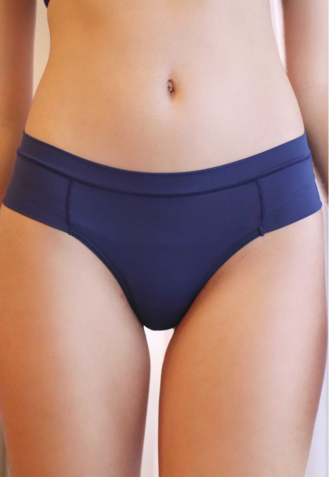 Kit 3 Calcinhas Vermelho, Azul Marinho e Chocolate... - FRELITH