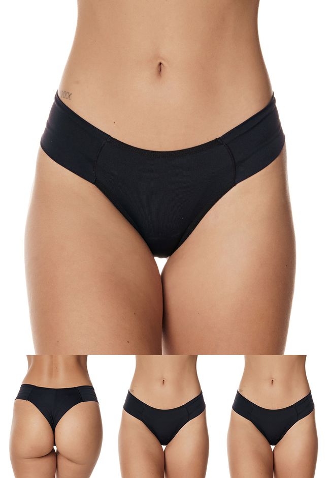 Kit com 3 Fios Básicos Frelith - PRETO - FRELITH