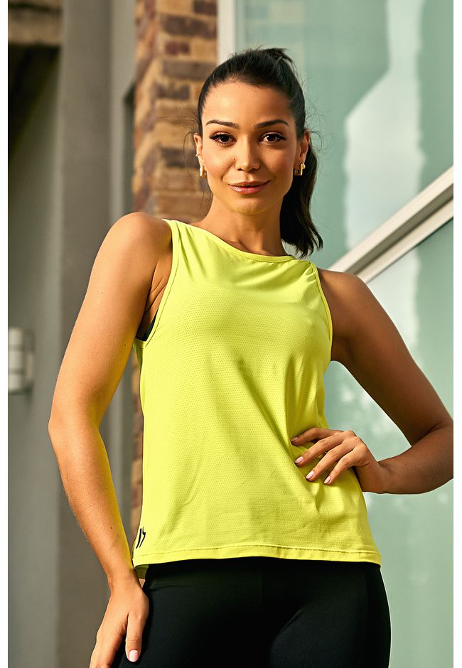 Regata Fitness Frelith New Trip - AMARELO FLUOR - FRELITH