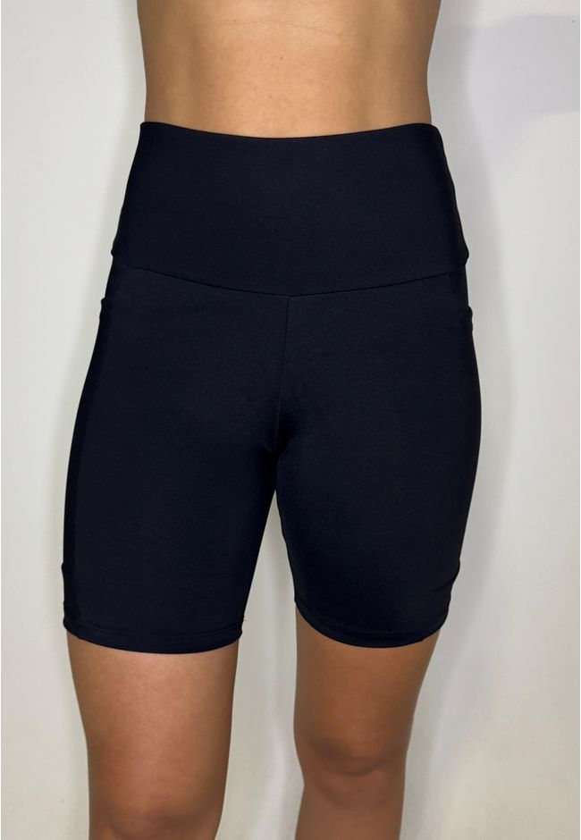Short Frelith com Bolso Lateral - PRETO - FRELITH