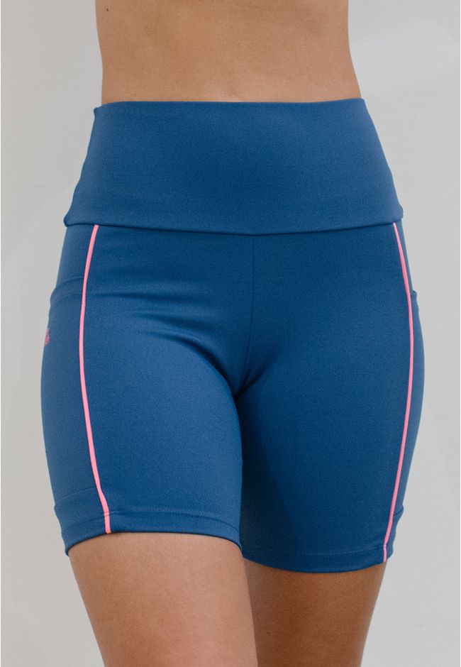 Short Frelith com Bolso Lateral e Filete Color - A... - FRELITH