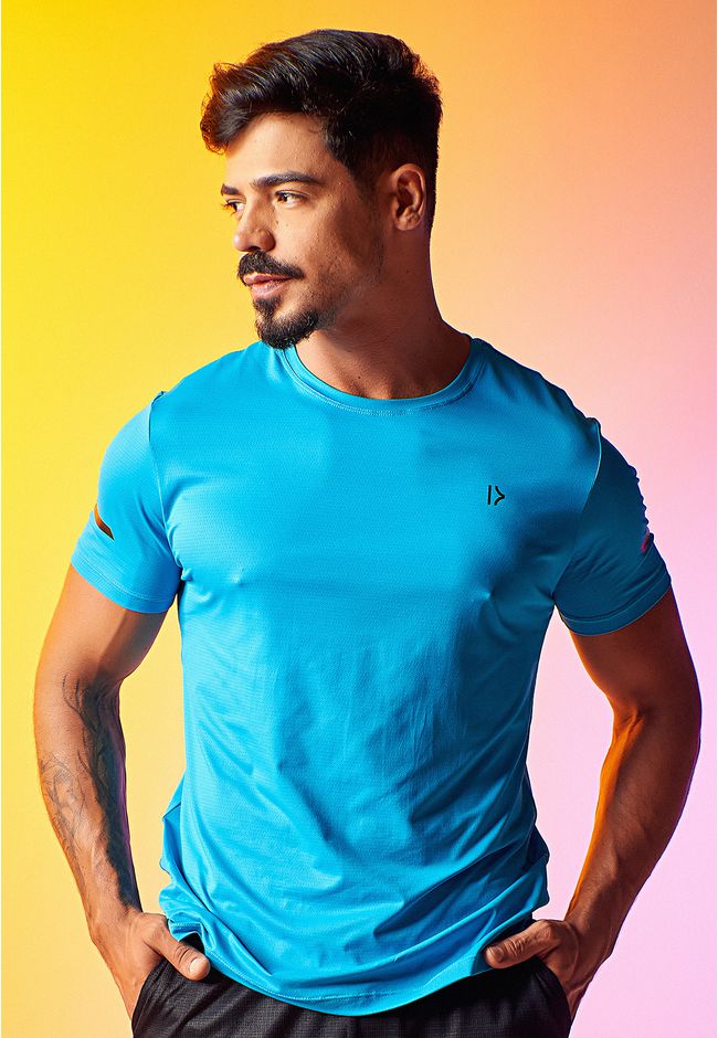 Camiseta Frelith Masculina Basic New Trip Com Prot... - FRELITH