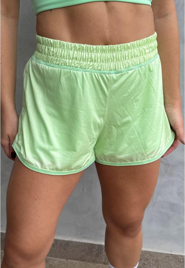 Short Fitness Frelith Allure 2 em 1 - VERDE CLARO - FRELITH