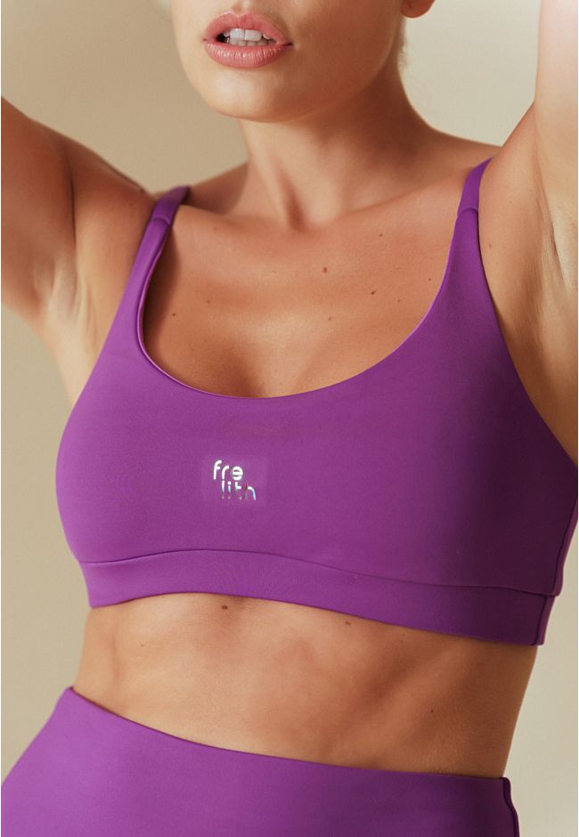 Top Fitness Básico Frelith - ROXO - FRELITH