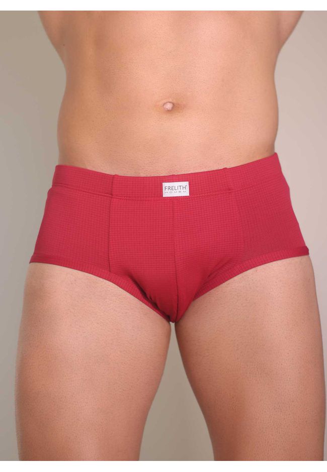 Slip Frelith Trabalhada Lisa - VERMELHO - FRELITH