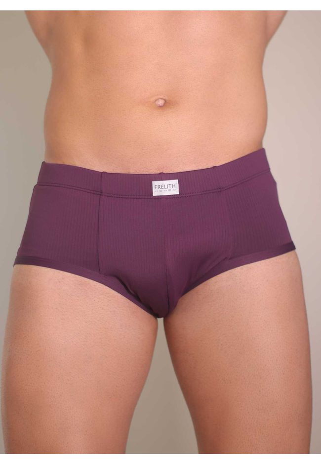 Slip Frelith Trabalhada Lisa - VINHO - FRELITH