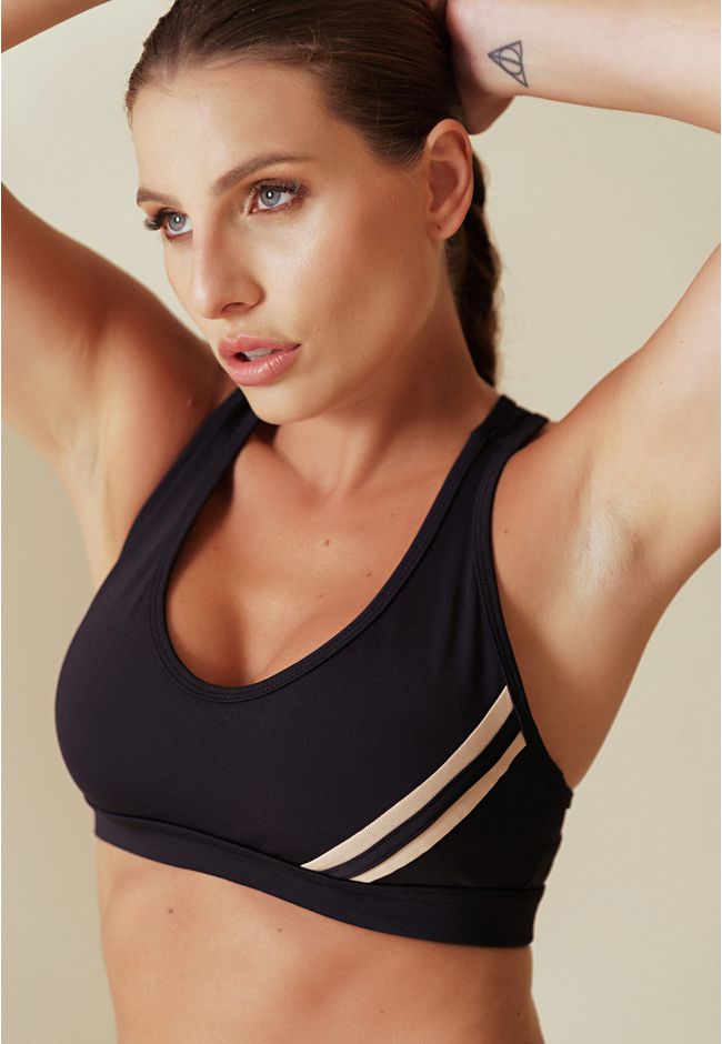 Top Fitness Frelith - PRETO - FRELITH