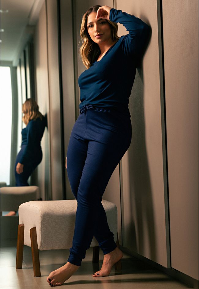 Pijama Inverno Frelith Visco e Moletom Power Play ... - FRELITH