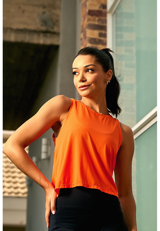 Regata Fitness Atena Frelith - LARANJA - FRELITH