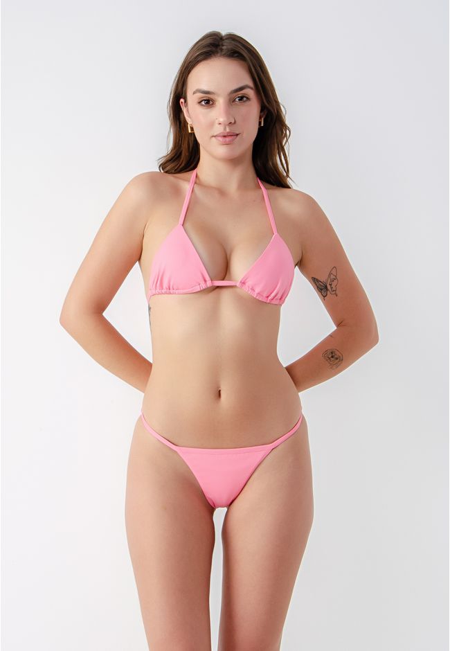 Conjunto de Biquini Fita - ROSA - FRELITH