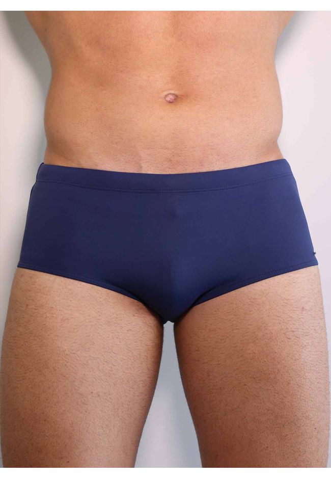 Sunga Frelith Básica Lisa - AZUL MARINHO - FRELITH