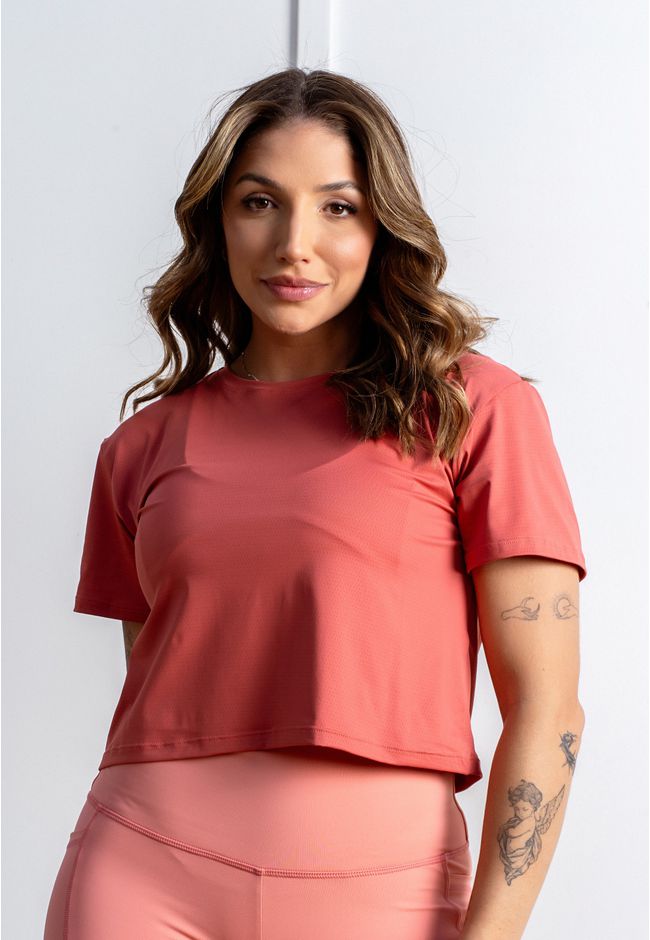 Cropped Fitness Frelith - CORAL - FRELITH
