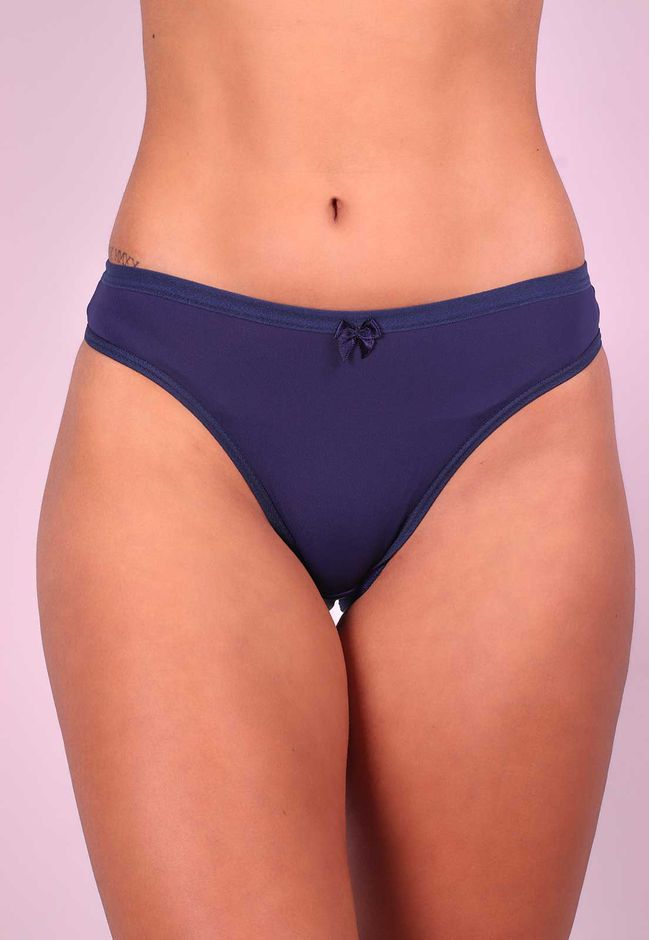 Kit 3 Calcinhas Marinho Vermelho Rose em Microfibr... - FRELITH