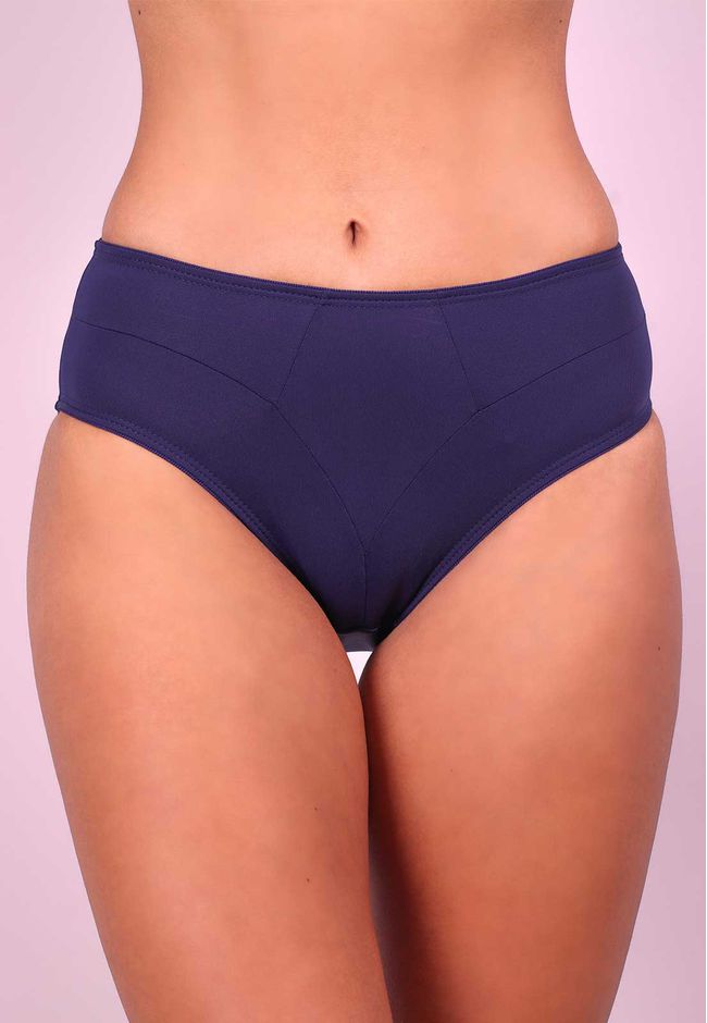 Kit 3 Calcinhas Marinho Vermelho Rose em Microfibr... - FRELITH