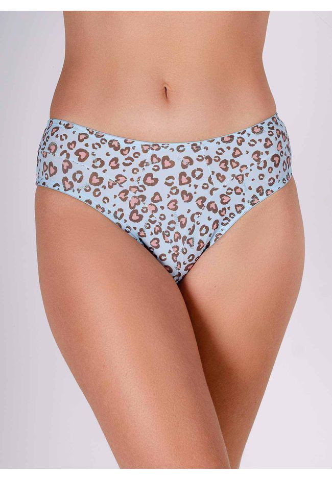 Kit 3 Calcinhas Onça Coração Rosa Cast Exclusivo e... - FRELITH