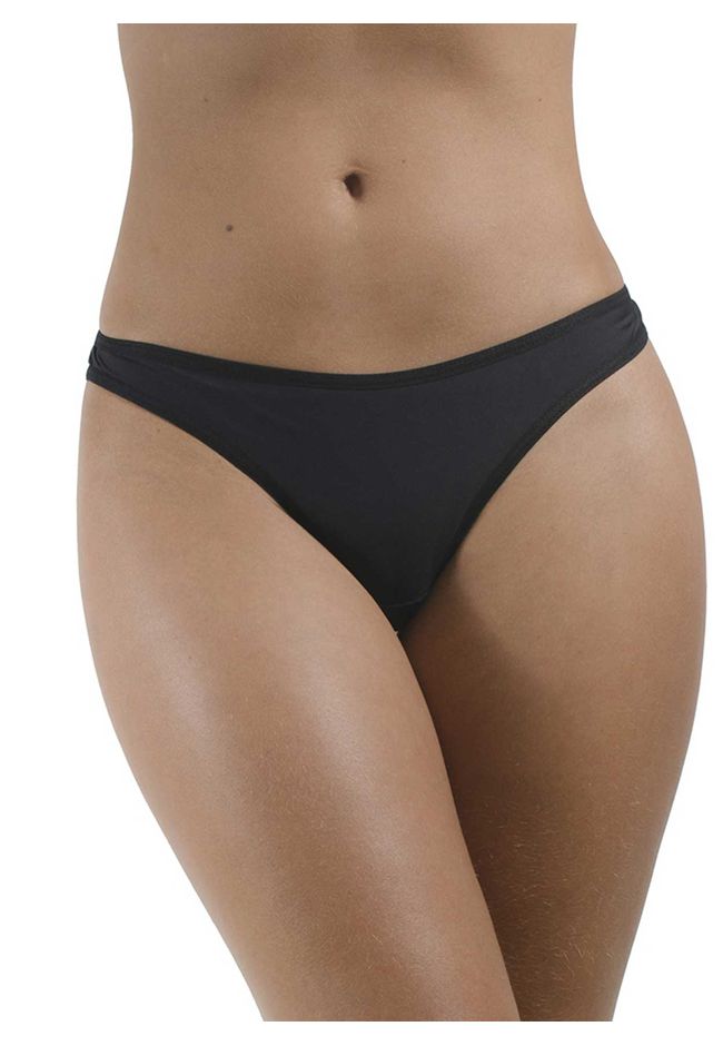 Kit Calcinhas com 3 Fios em Microfibra Branca Pret... - FRELITH