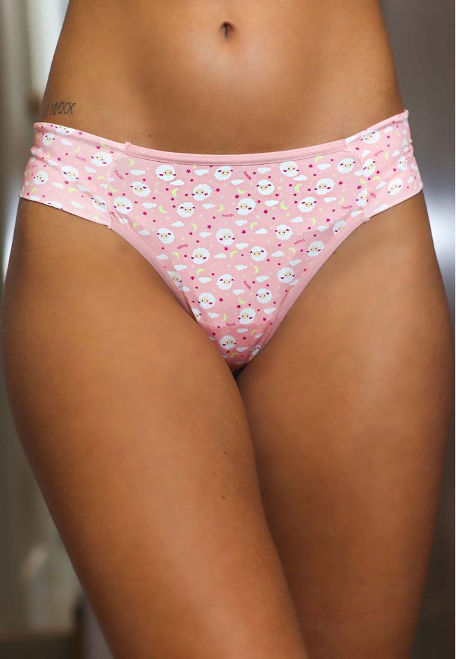 Kit 3 Fios Ovelhas, Pink e Amarelo em Microfibra -... - FRELITH