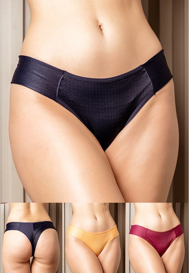 Kit 3 Fios Frelith marinho, tinto e laranja - DIVE... - FRELITH