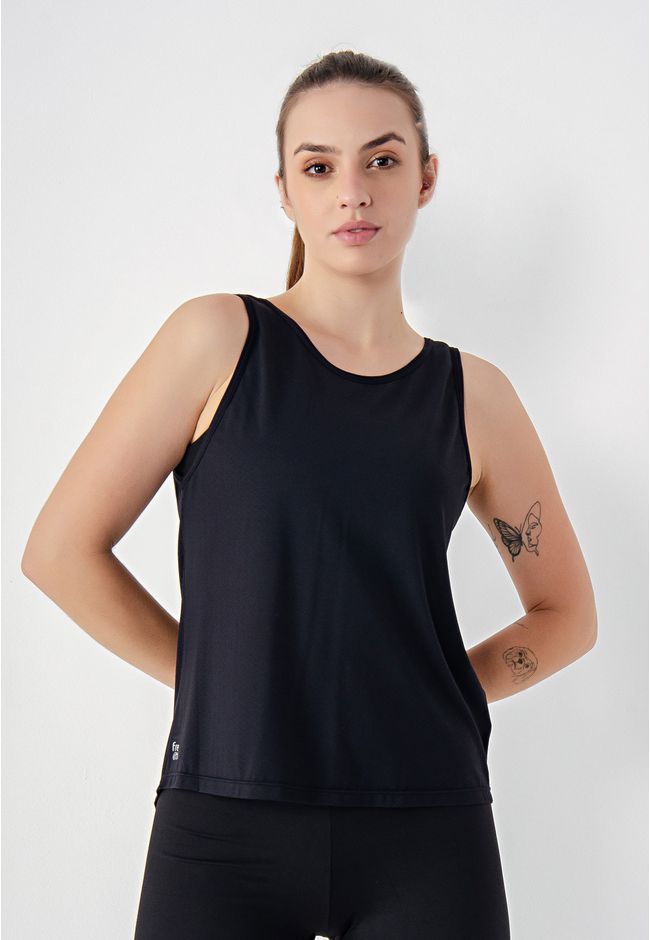 Regata Fitness Lua Frelith - PRETO - FRELITH