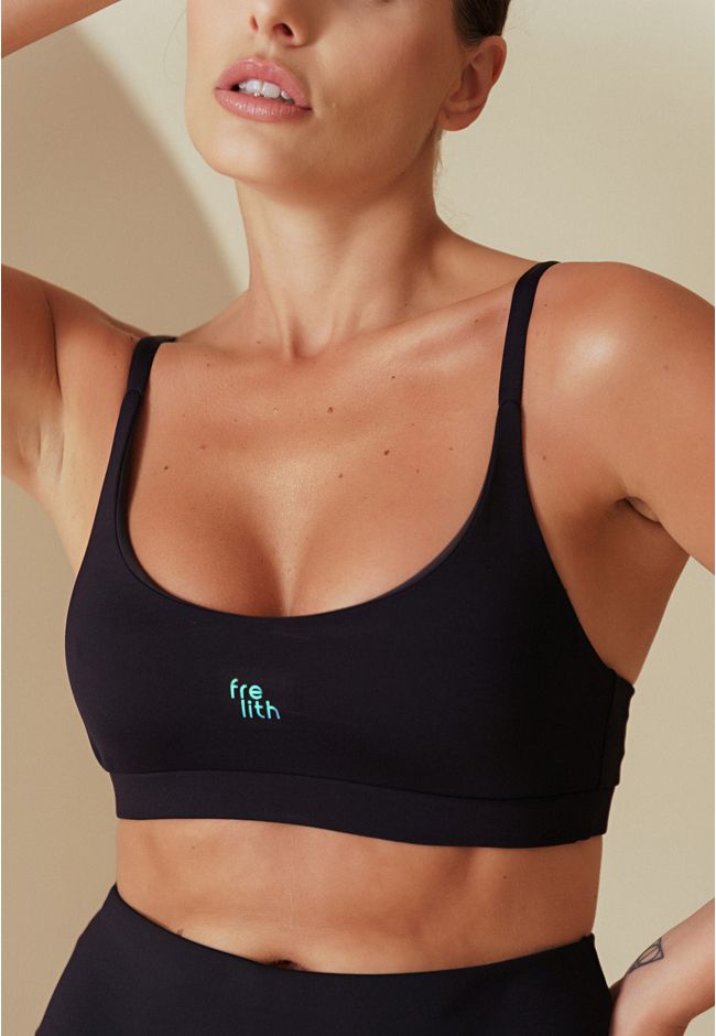 Top Fitness Básico Frelith - PRETO - FRELITH