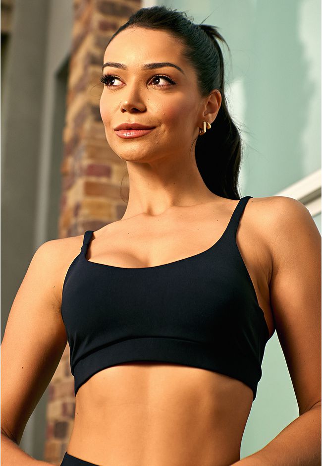 Top Fitness Frelith Básico - PRETO - FRELITH